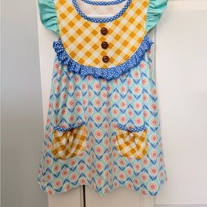 Colorful Kids Casual Dress